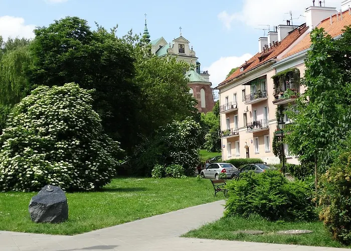 Апартаменты Mieszkanko Kolo Zamku Zaciszna Starowka Варшава